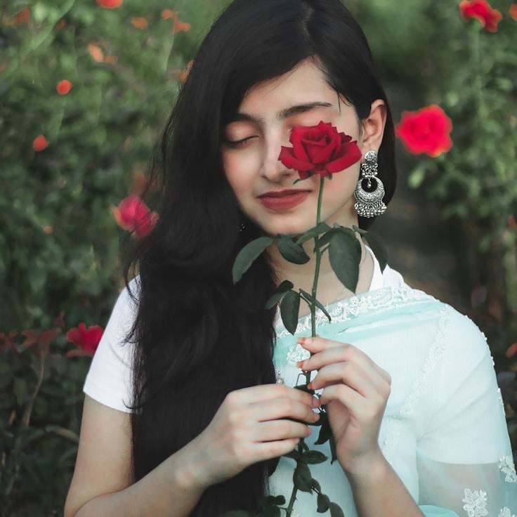 Portrait of Aria Solis, group coordinator and fusion cooking expert